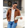 imageCOOFANDY Mens Quarter Zip Pullover Slim Fit Dress Sweaters Lightweight Mock Neck Knit SweaterWhite