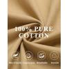 imageCOOFANDY Mens Herringbone Blazer Slim Fit Cotton Sport Coats Two Buttons Casual Suit JacketKhaki
