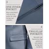 imageCOOFANDY Mens Herringbone Blazer Slim Fit Cotton Sport Coats Two Buttons Casual Suit JacketNavy