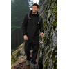 imageCOOFANDY Rain Jacket Men Packable Waterproof Raincoat with Hood Lightweight Windbreaker for Hiking Cycling GolfBlack