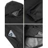imageCOOFANDY Rain Jacket Men Packable Waterproof Raincoat with Hood Lightweight Windbreaker for Hiking Cycling GolfBlack