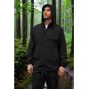 imageCOOFANDY Rain Jacket Men Packable Waterproof Raincoat with Hood Lightweight Windbreaker for Hiking Cycling GolfBlack