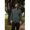 imageCOOFANDY Rain Jacket Men Packable Waterproof Raincoat with Hood Lightweight Windbreaker for Hiking Cycling GolfDark Gray