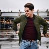 imageCOOFANDY Men Bomber Jacket Lightweight Windbreaker Jackets Casual Softshell Flight Fashion Winter Fall Coat with Pocket1  Army Green