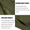 imageCOOFANDY Men Bomber Jacket Lightweight Windbreaker Jackets Casual Softshell Flight Fashion Winter Fall Coat with Pocket1  Army Green