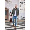 imageCOOFANDY Men Bomber Jacket Lightweight Windbreaker Jackets Casual Softshell Flight Fashion Winter Fall Coat with Pocket1  Grey