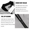 imageCOOFANDY Men Bomber Jacket Lightweight Windbreaker Jackets Casual Softshell Flight Fashion Winter Fall Coat with Pocket1  Light Grey