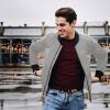 imageCOOFANDY Men Bomber Jacket Lightweight Windbreaker Jackets Casual Softshell Flight Fashion Winter Fall Coat with Pocket1  Light Grey