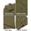 imageCOOFANDY Mens Button Down Shirts Short Sleeve Casual Summer Beach Shirts for Men Vacation Wedding Linen ShirtArmy Green