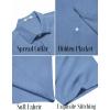 imageCOOFANDY Mens Button Down Shirts Short Sleeve Casual Summer Beach Shirts for Men Vacation Wedding Linen ShirtBlue