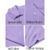 imageCOOFANDY Mens Button Down Shirts Short Sleeve Casual Summer Beach Shirts for Men Vacation Wedding Linen ShirtLavender