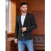 imageCOOFANDY Mens Casual Blazer One Button Sport Coat Lightweight Business Suit JacketBlack