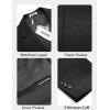 imageCOOFANDY Mens Casual Blazer One Button Sport Coat Lightweight Business Suit JacketBlack