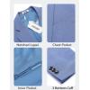 imageCOOFANDY Mens Casual Blazer One Button Sport Coat Lightweight Business Suit JacketBlue