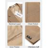 imageCOOFANDY Mens Casual Blazer One Button Sport Coat Lightweight Business Suit JacketBrown