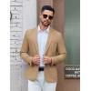 imageCOOFANDY Mens Casual Blazer One Button Sport Coat Lightweight Business Suit JacketBrown