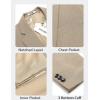 imageCOOFANDY Mens Casual Blazer One Button Sport Coat Lightweight Business Suit JacketKhaki