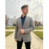 imageCOOFANDY Mens Casual Blazer One Button Sport Coat Lightweight Business Suit JacketLinen Grey