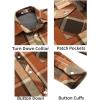 imageCOOFANDY Mens Flannel Shirt Jacket Casual Button Down Plaid Shirt Jackets Warm Lined Sherpa Shacket with PocketsBlack Red