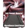 imageCOOFANDY Mens Flannel Shirt Jacket Casual Button Down Plaid Shirt Jackets Warm Lined Sherpa Shacket with PocketsRed