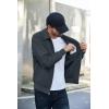 imageCOOFANDY Mens Lightweight Jackets Casual Bomber Windbreaker Zip Up Collared Jacket Golf Windproof CoatNavy Blue