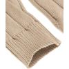 imageCOOFANDY Mens Slim Fit Turtleneck Sweater Long Sleeve Casual Knitted Pullover SweatersLight Khaki
