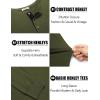 imageCOOFANDY Mens Long Sleeve Henley Shirts Cotton TShirts Casual Pullover Shirt Soft Stretch Basic Tees Fall TopsArmy Green