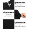 imageCOOFANDY Mens Long Sleeve Henley Shirts Cotton TShirts Casual Pullover Shirt Soft Stretch Basic Tees Fall TopsBlack 01  Grey Collar