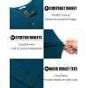 imageCOOFANDY Mens Long Sleeve Henley Shirts Cotton TShirts Casual Pullover Shirt Soft Stretch Basic Tees Fall TopsBlue