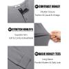 imageCOOFANDY Mens Long Sleeve Henley Shirts Cotton TShirts Casual Pullover Shirt Soft Stretch Basic Tees Fall TopsLight Grey