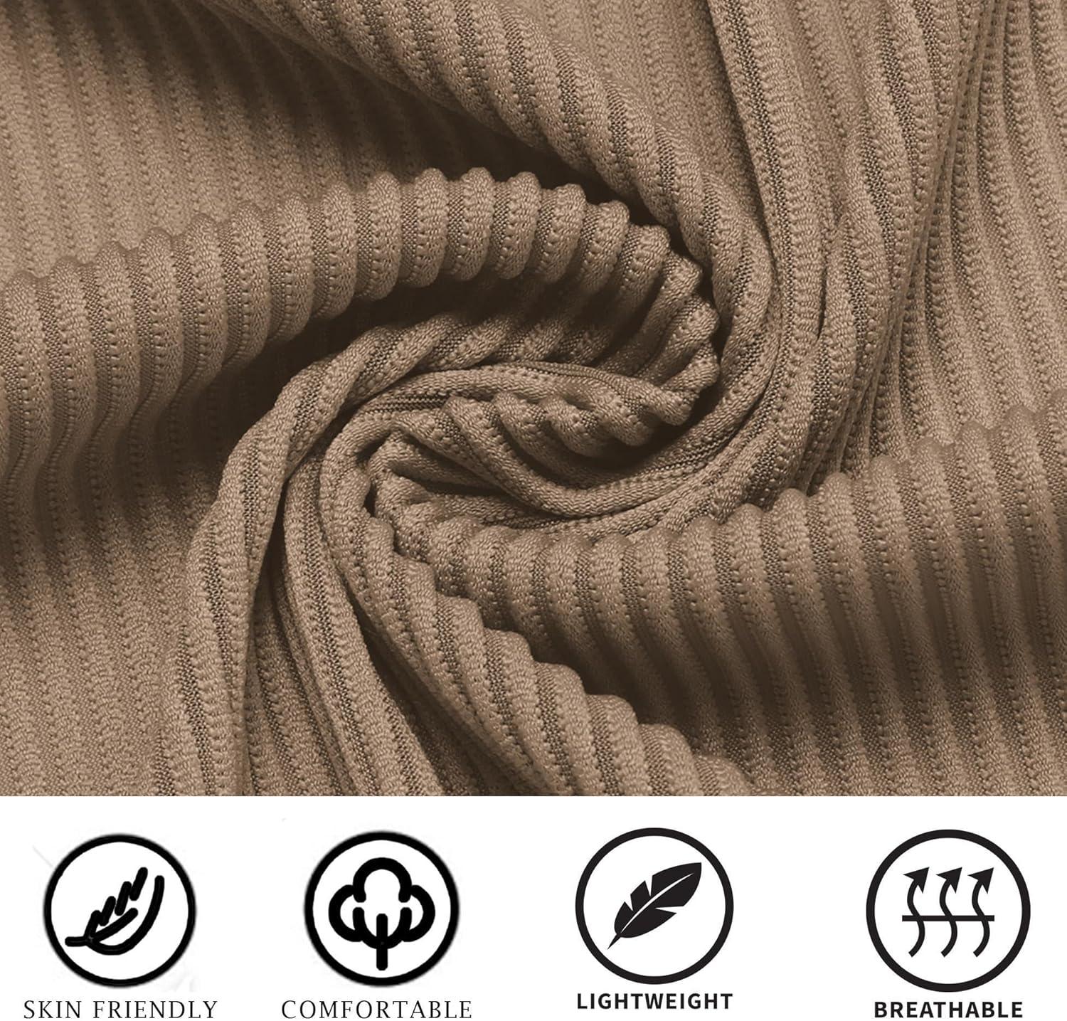 imageCOOFANDY Mens Casual Button Down Shirts Short Sleeve Regular Fit Fashion Camp Beach Shirts TopsBrown