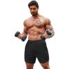 imageCOOFANDY Mens Gym ShortsBlackGrey
