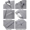 imageCOOFANDY Mens 2 Piece Double Breasted Suits Slim Fit Tuxedo Jacket and Dress Pants Set for Wedding Business PromLight Grey