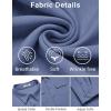 imageCOOFANDY Mens Long Sleeve Shirts Casual Button Down Shirt Wrinkle Free Dress Shirt with PocketBlue
