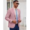 imageCOOFANDY Mens Casual Blazer Slim Fit Sport Coat Lightweight Two Button Suit JacketsBrick Red