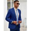 imageCOOFANDY Mens Casual Blazer Slim Fit Sport Coat Lightweight Two Button Suit JacketsBroyal Blue