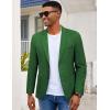 imageCOOFANDY Mens Casual Blazer Slim Fit Sport Coat Lightweight Two Button Suit JacketsGreen