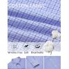 imageCOOFANDY Mens Long Sleeve Plaid Button Down Cotton Wrinkle Free Dress ShirtBlue Plaid