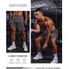 imageCOOFANDY Mens Athletic Running Shorts Quick Dry 7 Workout Gym Short Lightweight Active Sport Short for Tennis HikingDark Grey