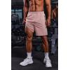 imageCOOFANDY Mens Athletic Running Shorts Quick Dry 7 Workout Gym Short Lightweight Active Sport Short for Tennis HikingNude Pink