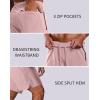 imageCOOFANDY Mens Athletic Running Shorts Quick Dry 7 Workout Gym Short Lightweight Active Sport Short for Tennis HikingNude Pink