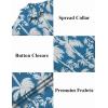 imageCOOFANDY Mens Button Down Short Sleeve Shirt Casual Beach Shirt Summer Vacation Textured ShirtsBlue