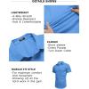 imageCOOFANDY Mens Dress Shirt Short Sleeve Button Down Shirts with PocketBlue