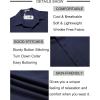 imageCOOFANDY Mens Linen Shirts Short Sleeve Button Down Shirt Casual Beach Summer Shirts Wedding Vacation ShirtNavy Blue