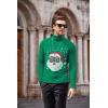 imageCOOFANDY Mens Slim Fit Turtleneck Cotton T Shirts Casual Long Sleeve Lightweight Pullover Sweater Basic TopsGreen Santa Claus