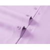 imageCOOFANDY Big amp Tall Shirts for Men Short Sleeve Button Down Casual Dress ShirtsLilac