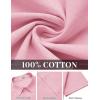 imageCOOFANDY Mens Button Down Shirts Short Sleeve Casual Shirt Cotton Summer Beach Linen Wedding ShirtsPink
