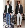 imageCOOFANDY Mens Casual Blazer Slim Fit Lightweight Sport Coats One Button Suit Jacket Dress Blazer JacketsBlack