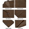 imageCOOFANDY Mens Casual Blazer Slim Fit Lightweight Sport Coats One Button Suit Jacket Dress Blazer JacketsBrown
