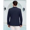 imageCOOFANDY Mens Casual Blazer Slim Fit Lightweight Sport Coats One Button Suit Jacket Dress Blazer JacketsDark Blue